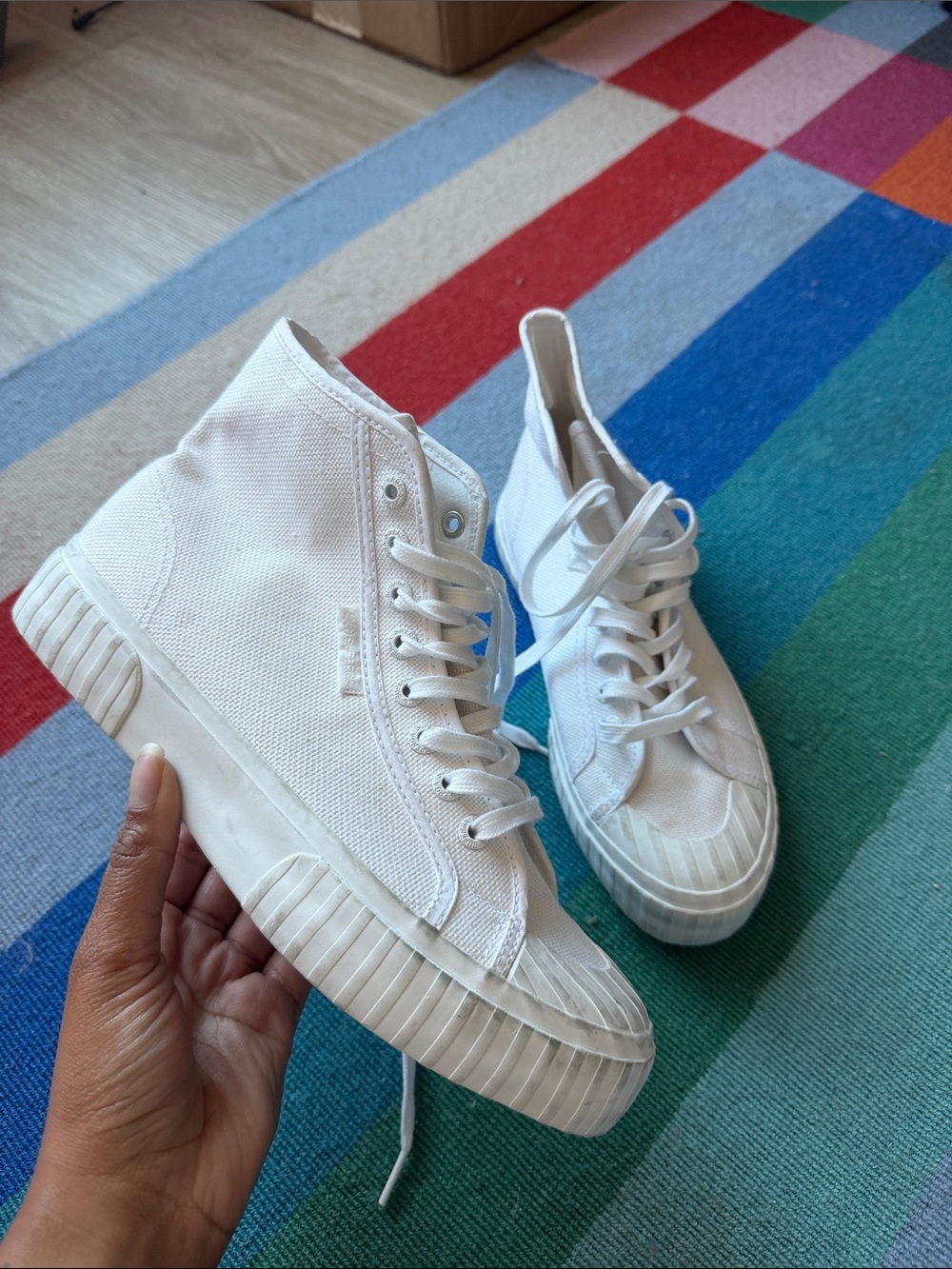 SUPERGA 2696 Cotu High Top size 40 women’s 9